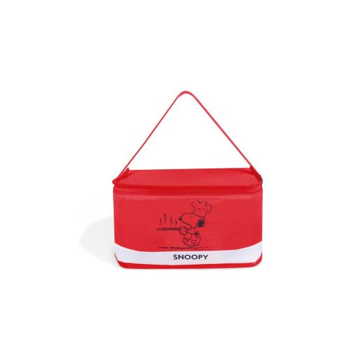 Borsa termica, snoopy, rosso, 7 litri
