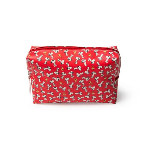 Astuccio peanuts con snoopy, grande, rosso