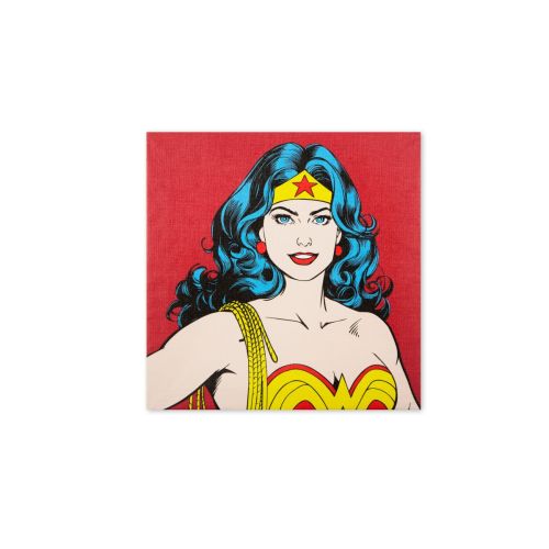 Quadro decorativo, wonder woman, multicolore, 38x38 cm