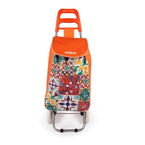 Carrello della spesa, stile maioliche, 38 litri