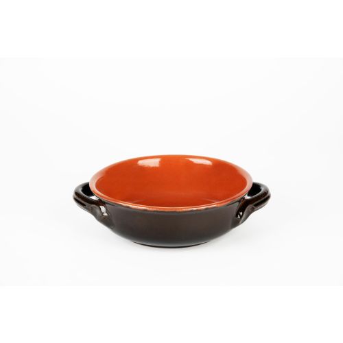 Casseruola, in terracotta, 2 manici, 18 cm